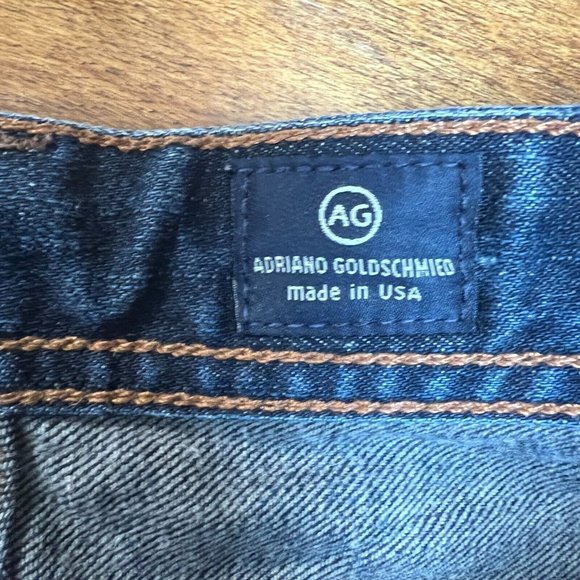 AG Adriano Goldschmied Jeans Mens 34x28.5 The Protege Straight Leg Blue Denim - Picture 10 of 15